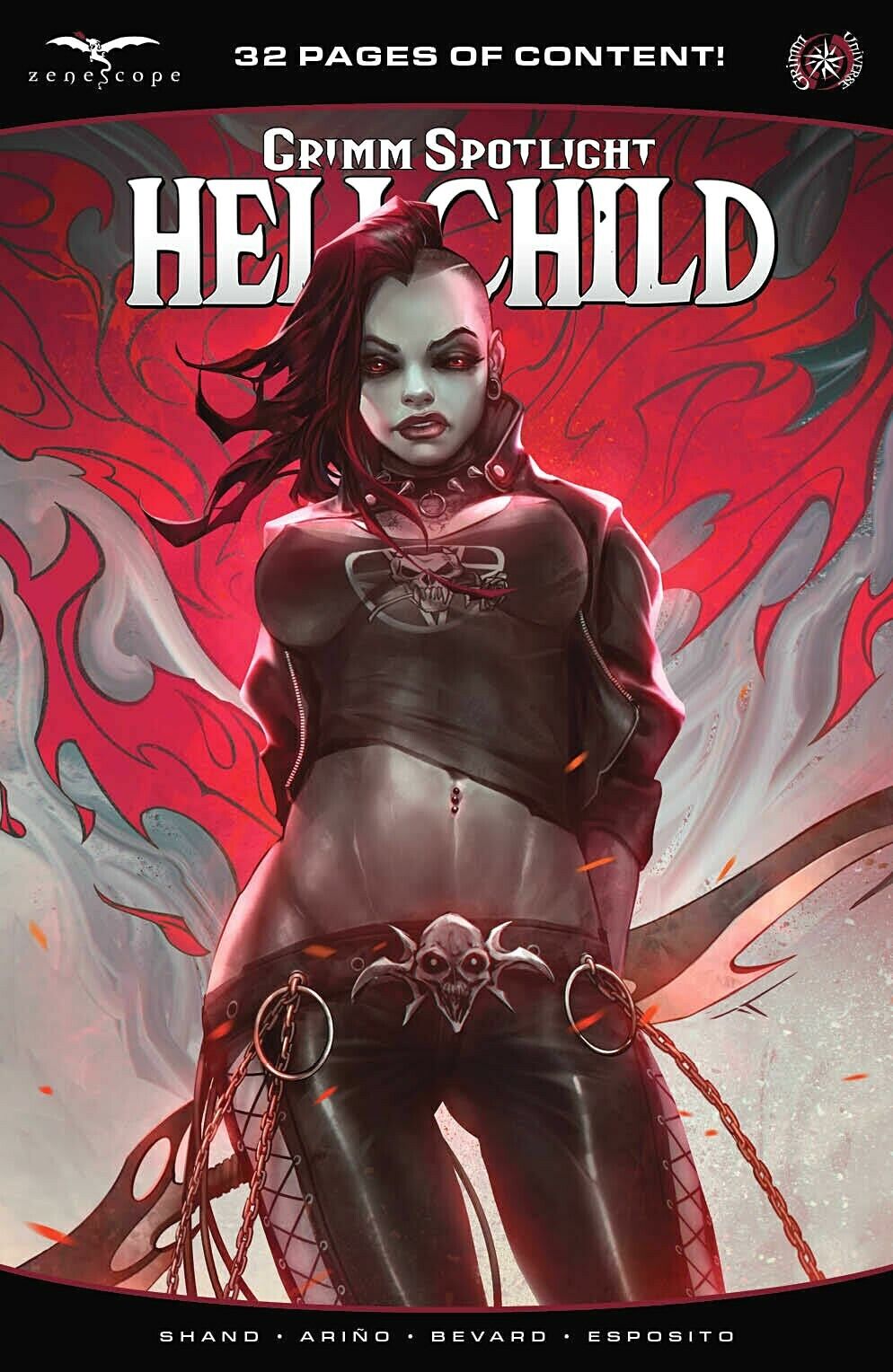 GRIMM SPOTLIGHT HELLCHILD ONESHOT CVR C TAO VARIANT 2021 comic book ZENESCOPE ENTERTAINMENT INC