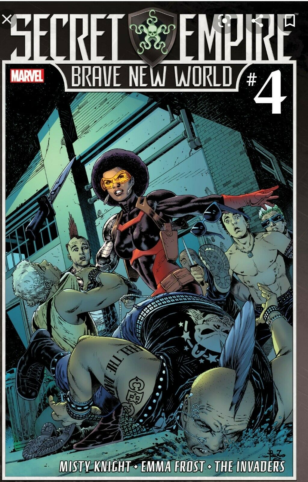 SECRET EMPIRE BRAVE NEW WORLD #4 2017 comic book MARVEL COMICS