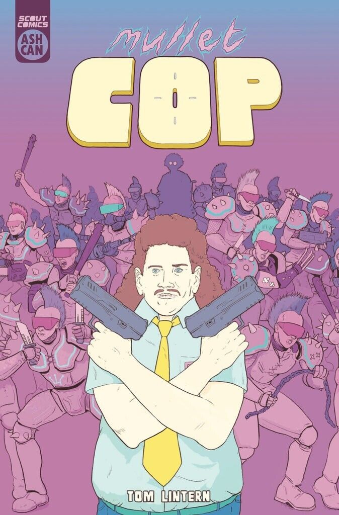 MULLET COP ASHCAN comic book SCOUT COMICS