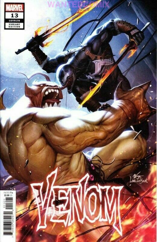 VENOM #13 INHYUK LEE ASGARDIAN VARIANT 2019 comic book MARVEL COMICS