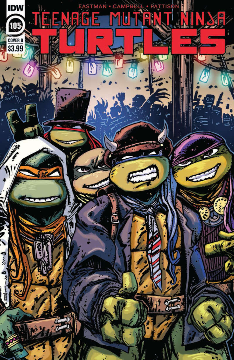 TMNT ONGOING #105 CVR B EASTMAN 2020 comic book IDW PUBLISHING