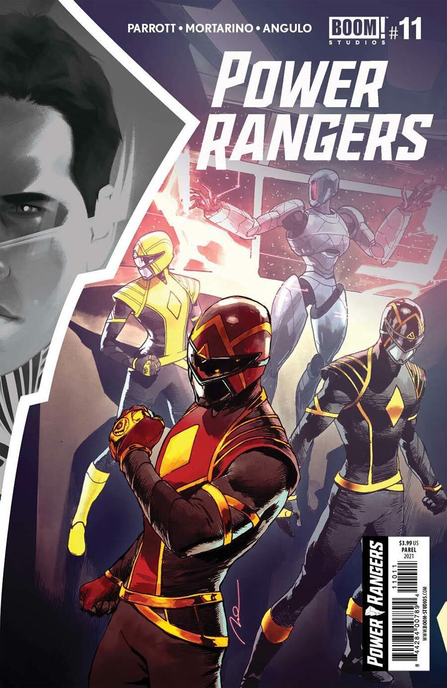 POWER RANGERS #11 CVR A PAREL 2021 MMPR BOOM! STUDIOS
