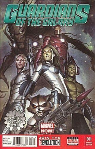 GUARDIANS OF THE GALAXY #1 ADI GRANOV EXCLUSIVE VARIANT Guardians of the Galaxy MARVEL COMICS