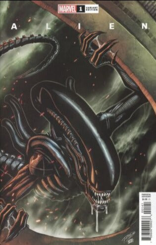 ALIEN #1 RON LIM VARIANT 2021 Alien MARVEL COMICS