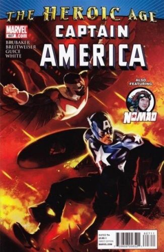 CAPTAIN AMERICA #607 2010 MARVEL COMICS