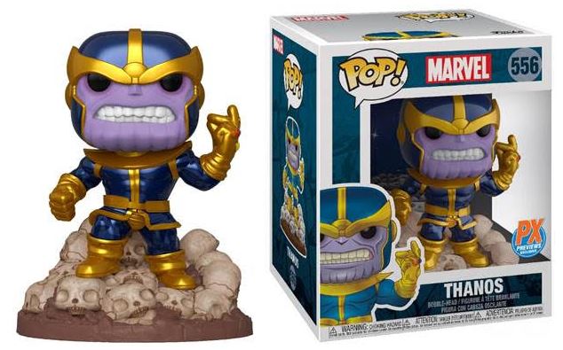 MARVEL HEROES THANOS SNAP 6IN PX DELUXE FUNKO POP 2019 FUNKO