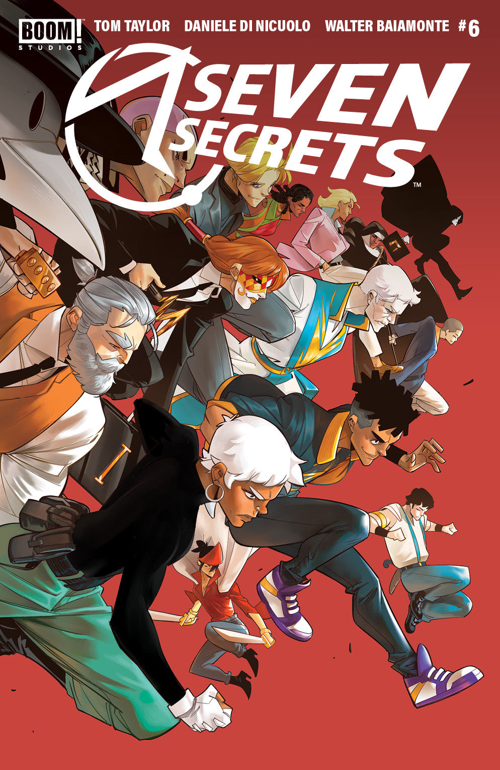 SEVEN SECRETS #6 2ND PRINT VARIANT 2021 Seven Secrets BOOM ENTERTAINMENT