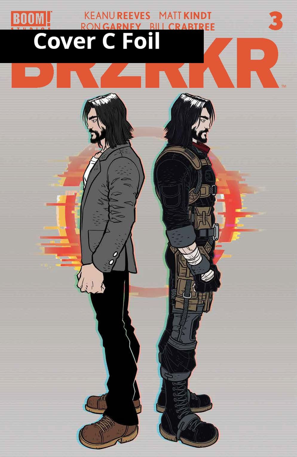 BRZRKR (BERZERKER) #3 CVR C GRAMPA FOIL VARIANT (MR) 2021 comic book BOOM! STUDIOS