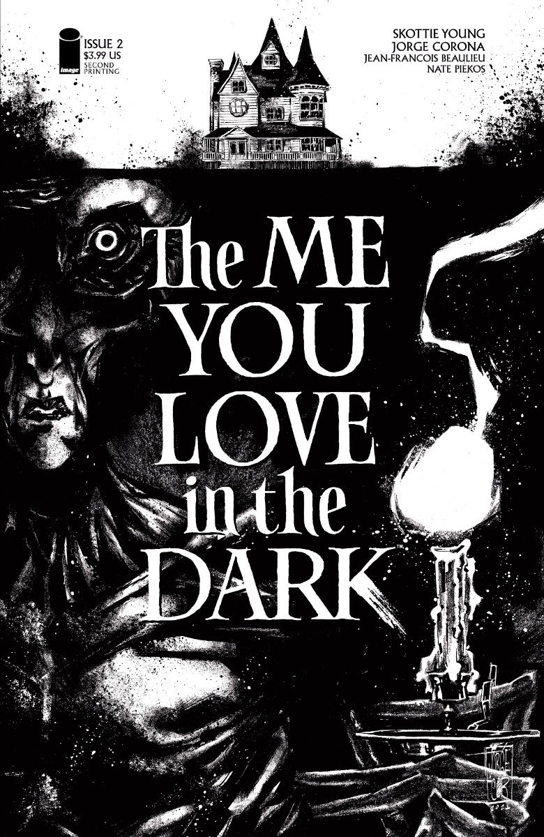 ME YOU LOVE IN THE DARK #2 2ND PRINT VARIANT 2021 comic book IMAGE COMICS