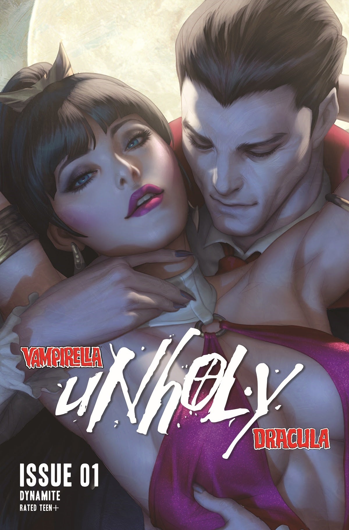 VAMPIRELLA DRACULA UNHOLY #1 ARTGERM 1:11 VARIANT 2021 Vampirella DYNAMITE