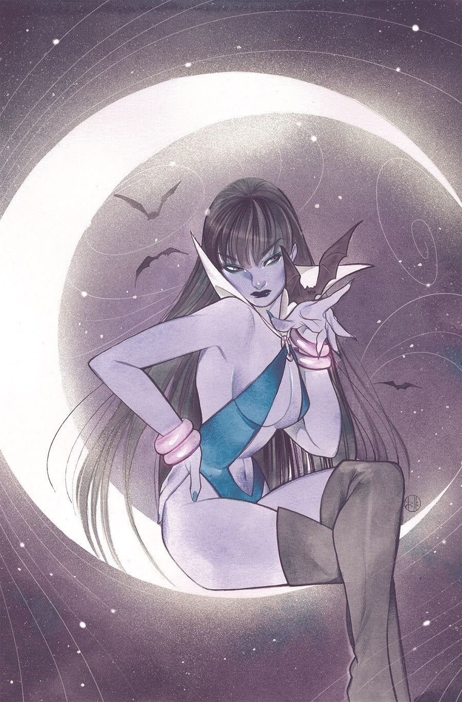 VAMPIRELLA DRACULA UNHOLY #1 1:20 PEACH MOMOKO VIRGIN VARIANT 2021 Vampirella DYNAMITE