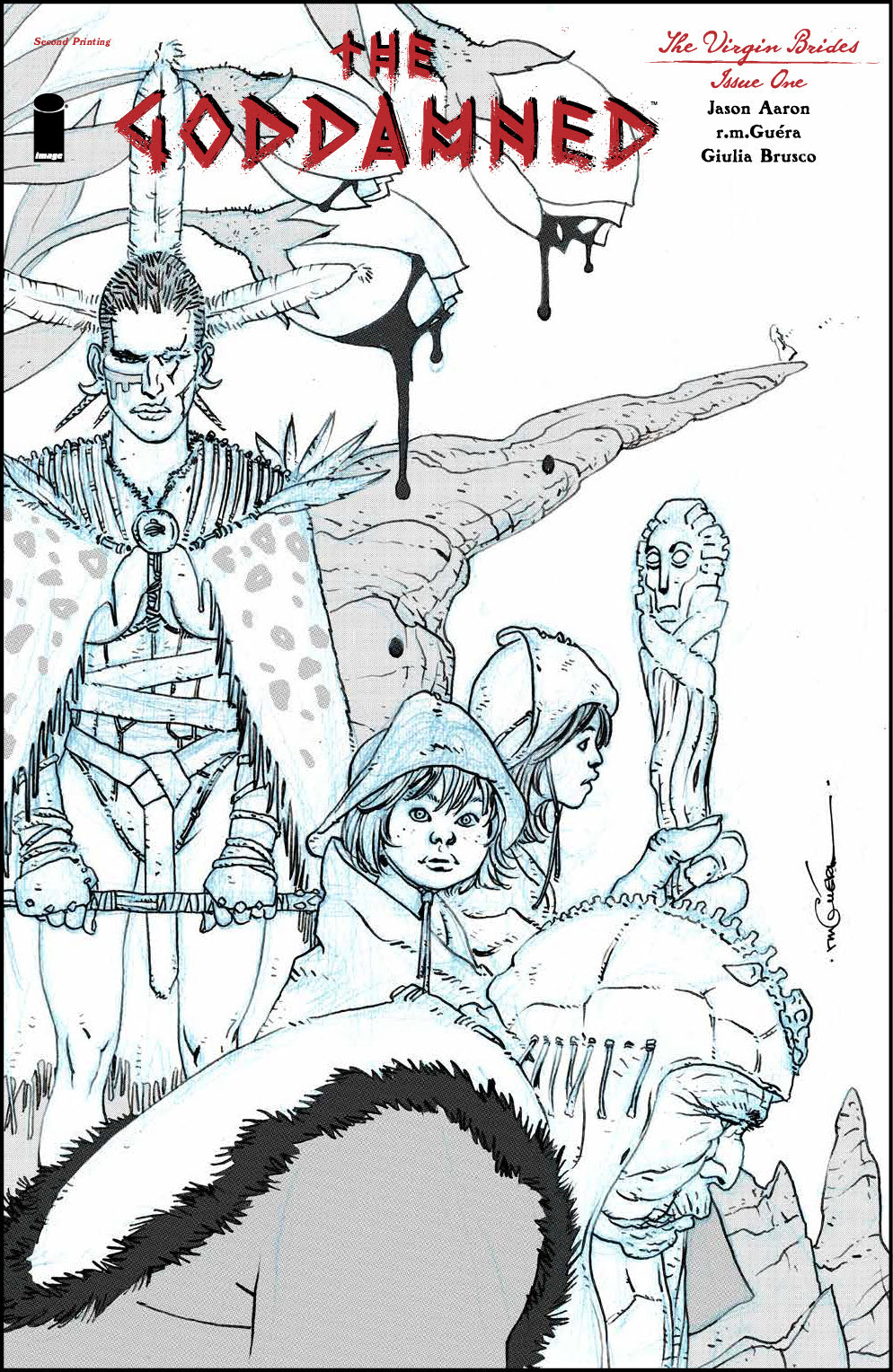 GODDAMNED VIRGIN BRIDES #1 2ND PRINT VARIANT 2020 IMAGE COMICS