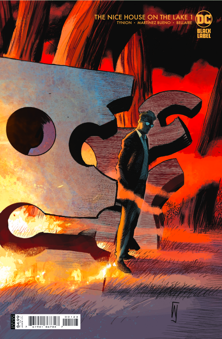 NICE HOUSE ON THE LAKE #1 (OF 12) DELL'EDERA 1:25 VARIANT 2021 Nice House on the Lake DC COMICS