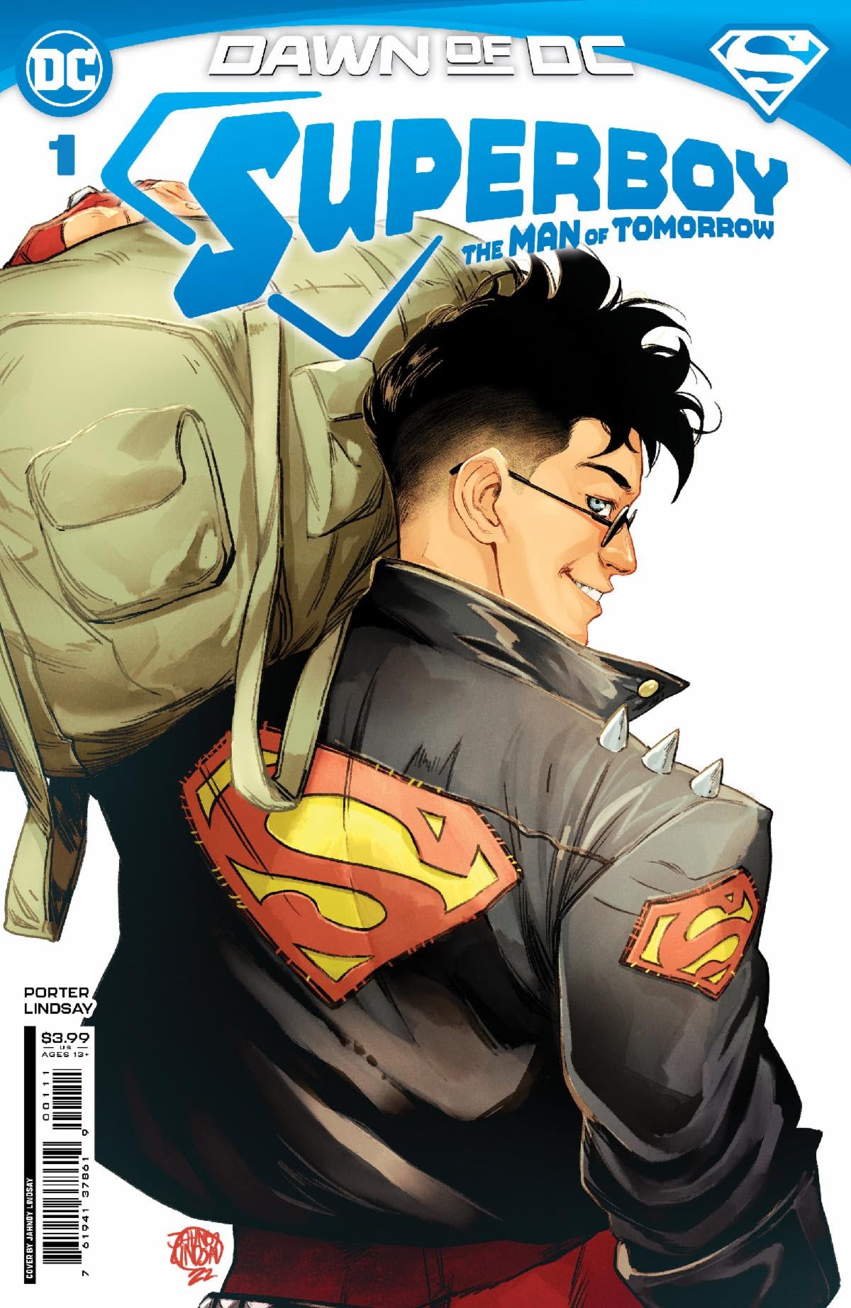 SUPERBOY THE MAN OF TOMORROW #1 (OF 6) CVR A JAHNOY LINDSAY 2023 Superboy DC COMICS