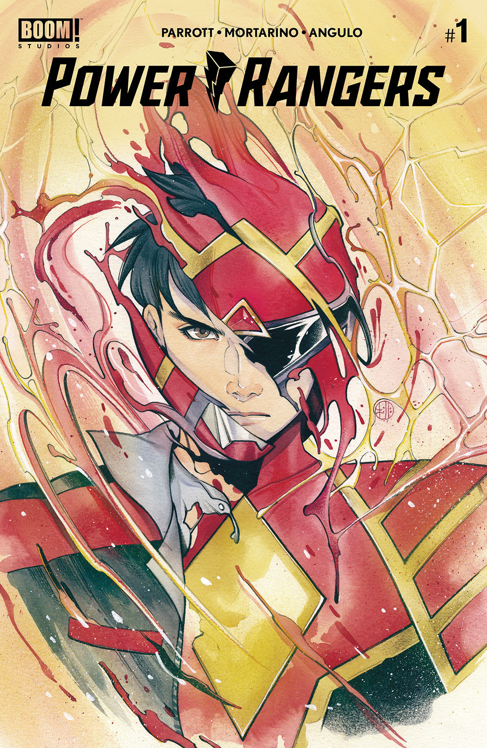 Power Rangers #1 Peach Momoko Dressed Foil LCSD VARIANT 2020 MMPR BOOM! STUDIOS