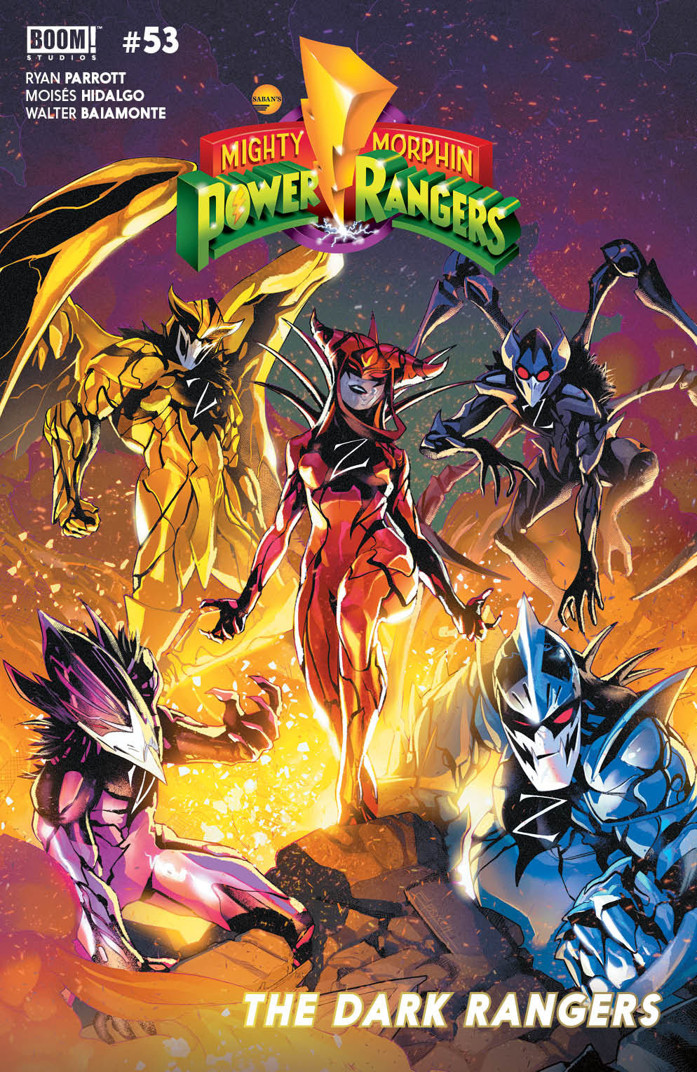 MIGHTY MORPHIN POWER RANGERS #53 CVR A CAMPBELL 2020 MMPR BOOM! STUDIOS