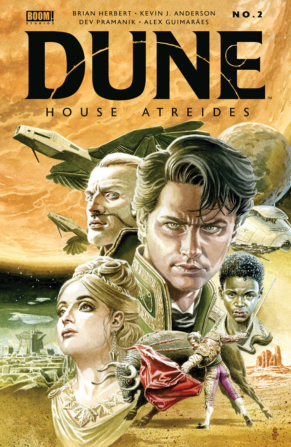 DUNE HOUSE ATREIDES #2 JG JONES LCSD FOIL VARIANT 2020 Dune BOOM! STUDIOS