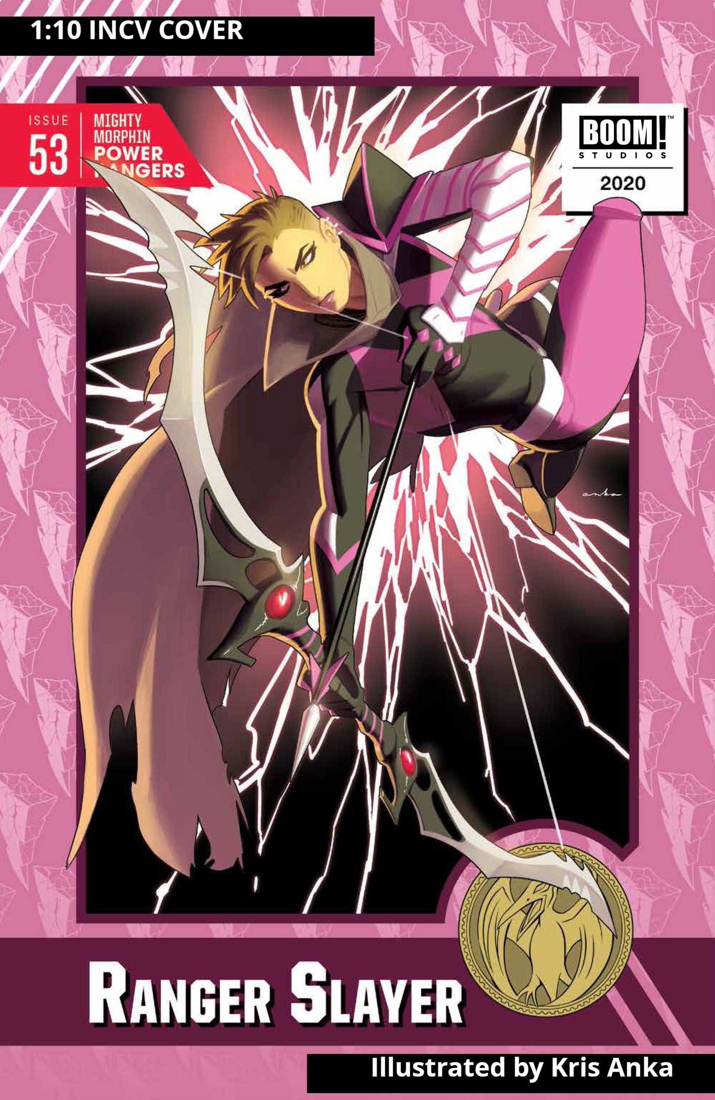 MIGHTY MORPHIN POWER RANGERS #53 1:10 VARIANT 2020 MMPR BOOM! STUDIOS