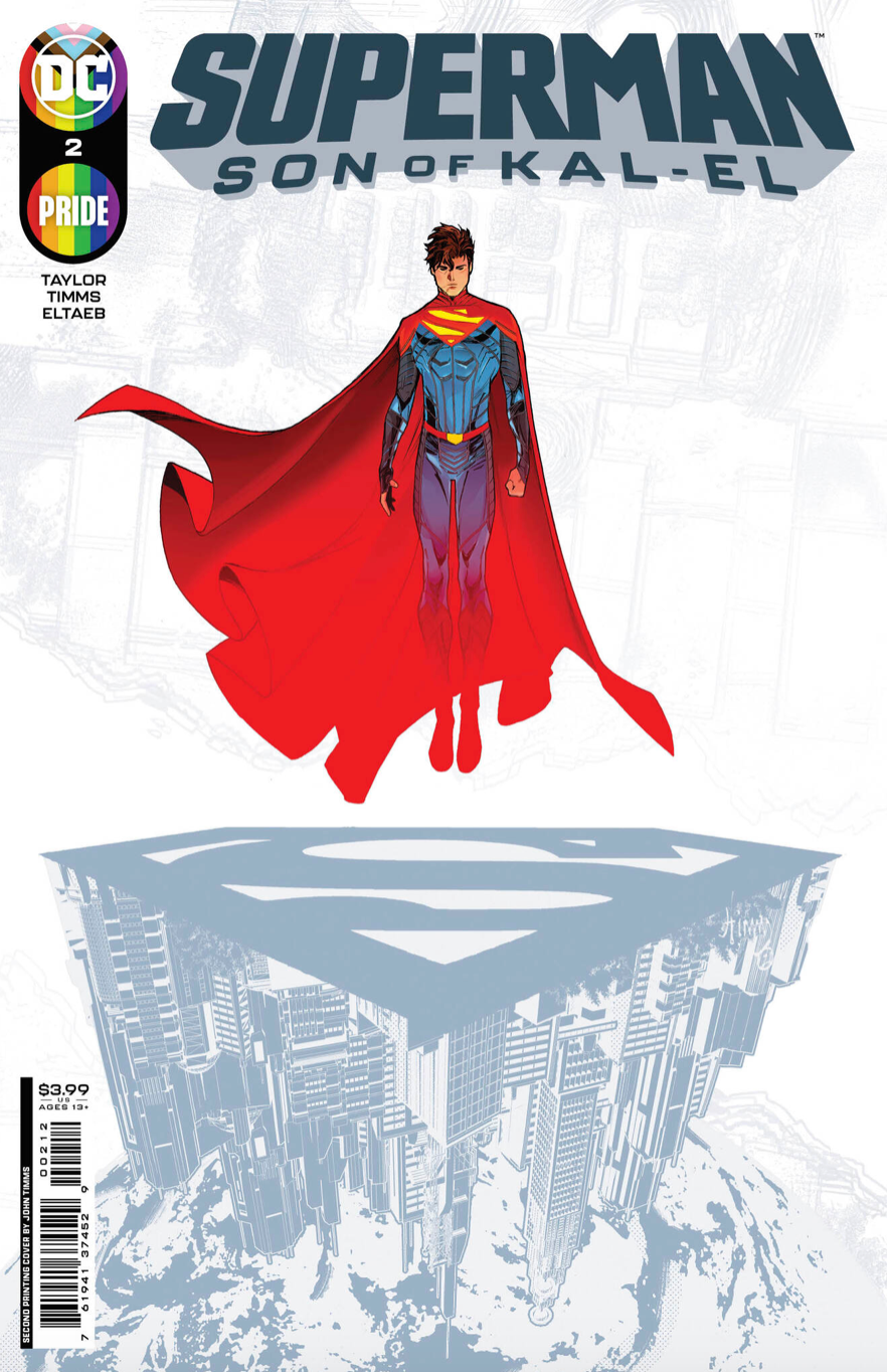 SUPERMAN SON OF KAL-EL #2 2ND PRINT VARIANT 2021 Superman DC COMICS