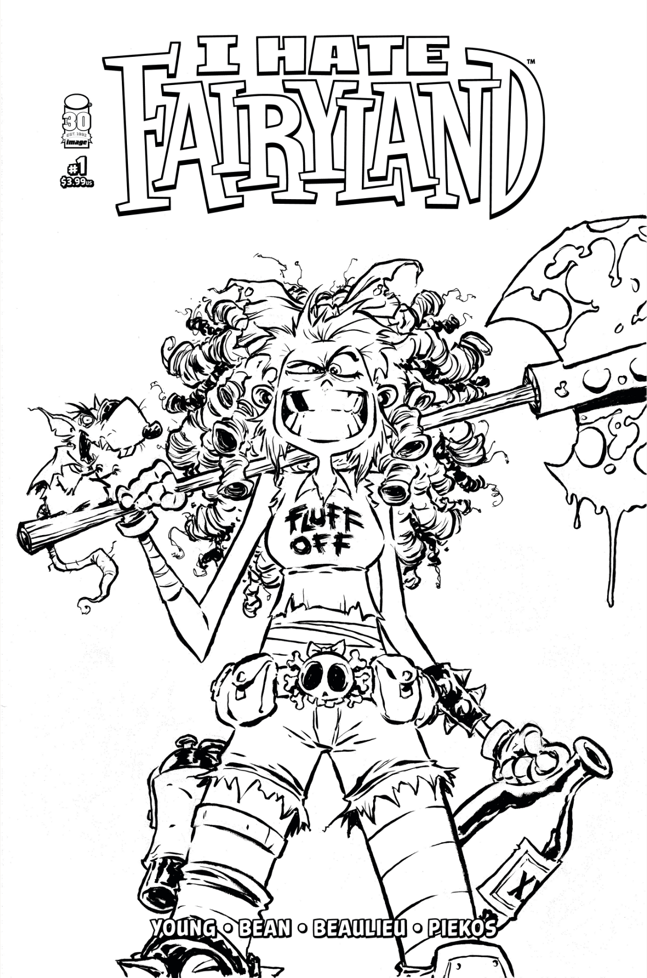 I HATE FAIRYLAND #1 2ND PRINT VARIANT (MR) 2022 I Hate Fairyland IMAGE COMICS