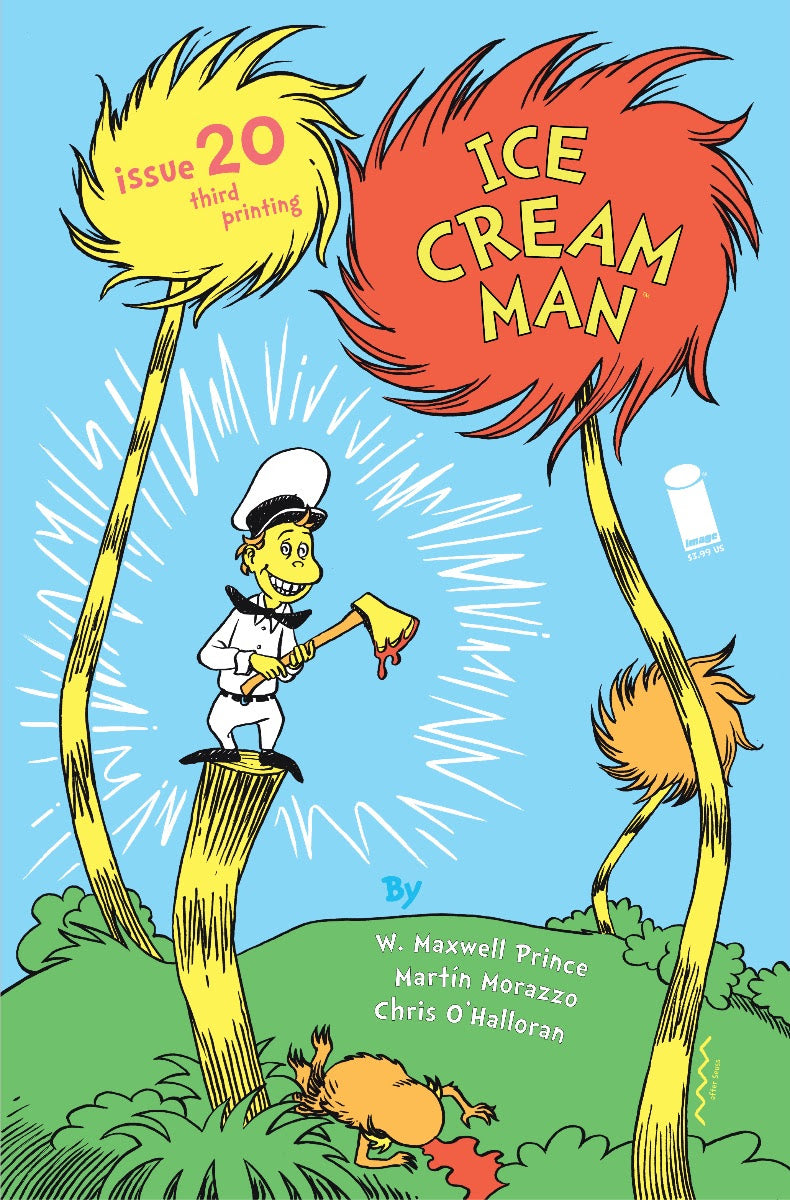 ICE CREAM MAN #20 3RD PRINT DR SEUSS VARIANT 2020 Ice Cream Man IMAGE COMICS