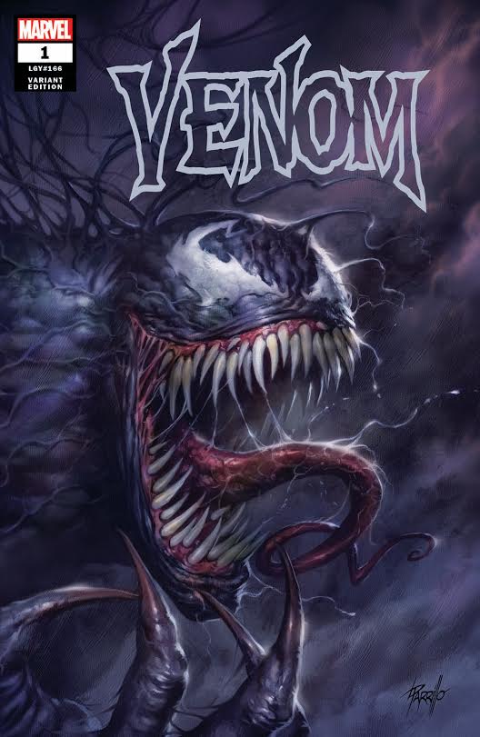 VENOM #1 LUCIO PARRILLO VARIANT TRADE DRESS *DMG* COMIC BOOK MARVEL COMICS