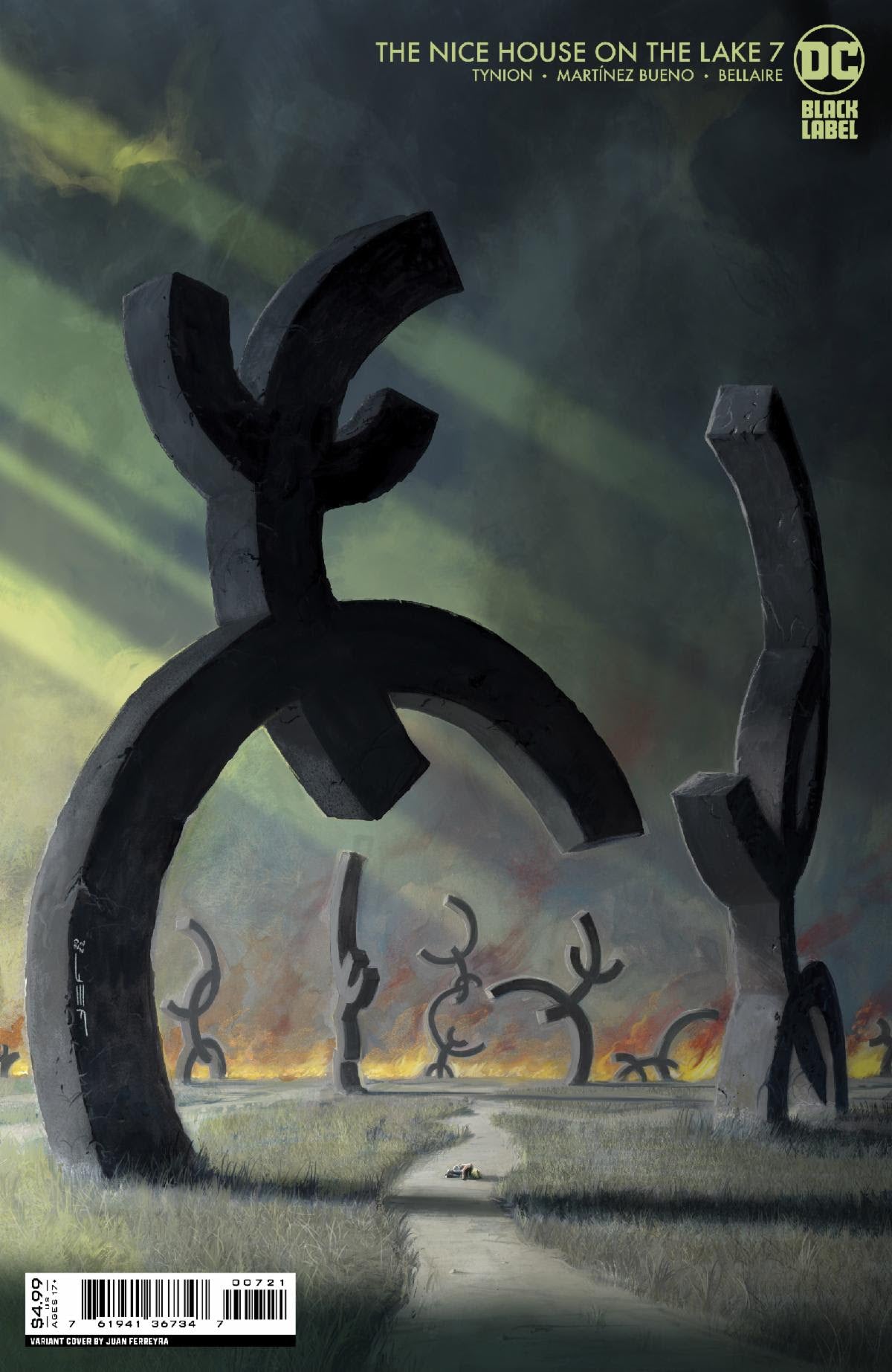 NICE HOUSE ON THE LAKE #7 (OF 12) CVR B JAVIER RODRIGUEZ CARD STOCK VARIANT 2022 DC COMICS