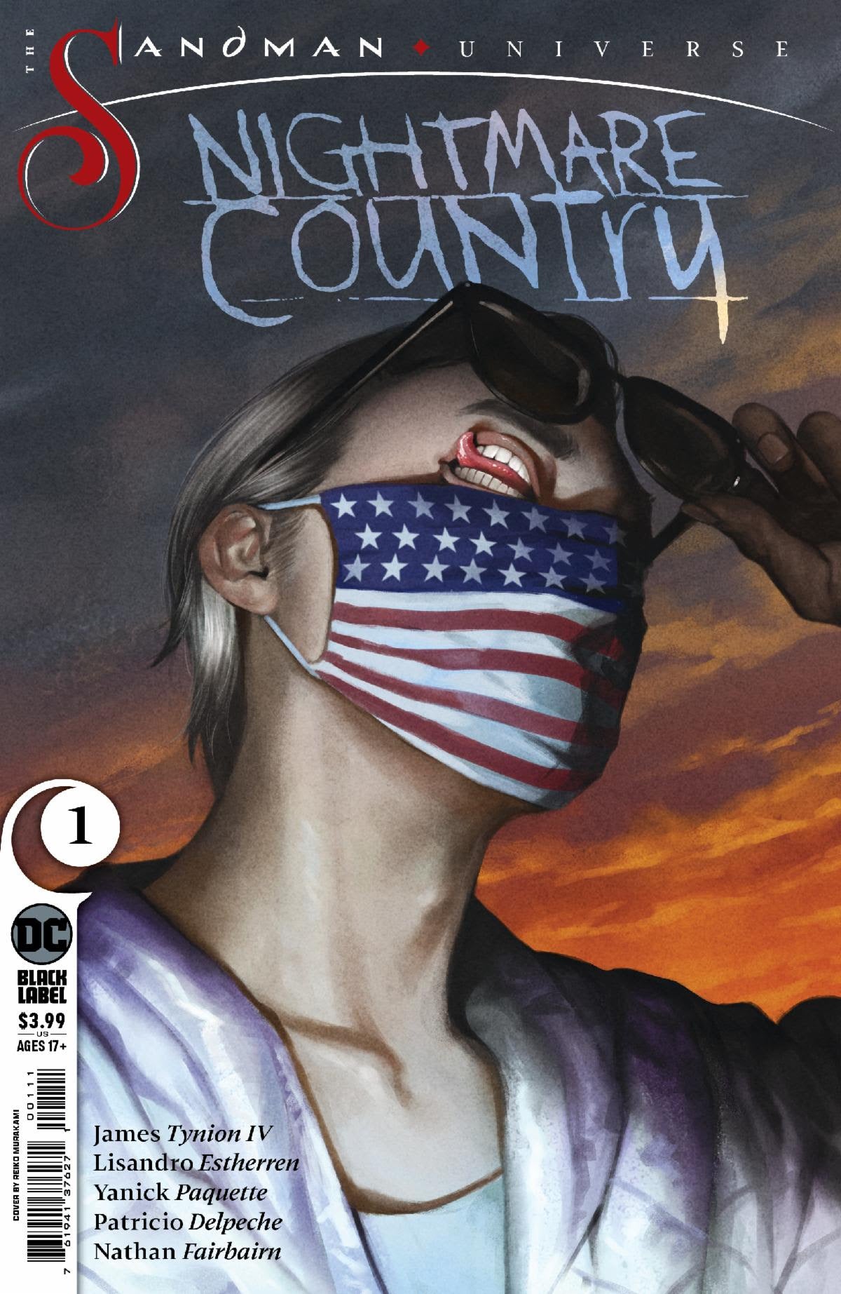 SANDMAN UNIVERSE NIGHTMARE COUNTRY #1 CVR A REIKO MURAKAMI (MR) 2022 Sandman Universe DC COMICS
