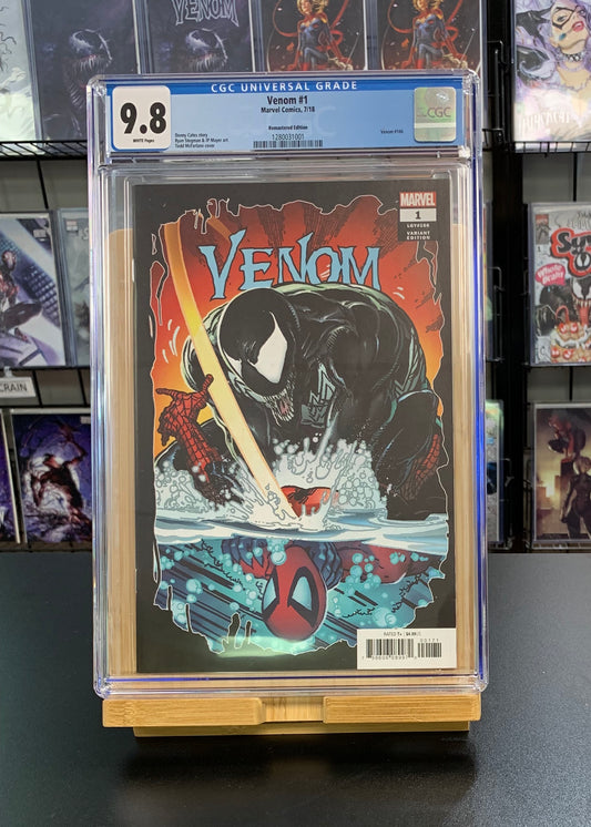 9.8 CGC Venom #1 1:500 Remastered Variant McFarlane Marvel Comics 2018