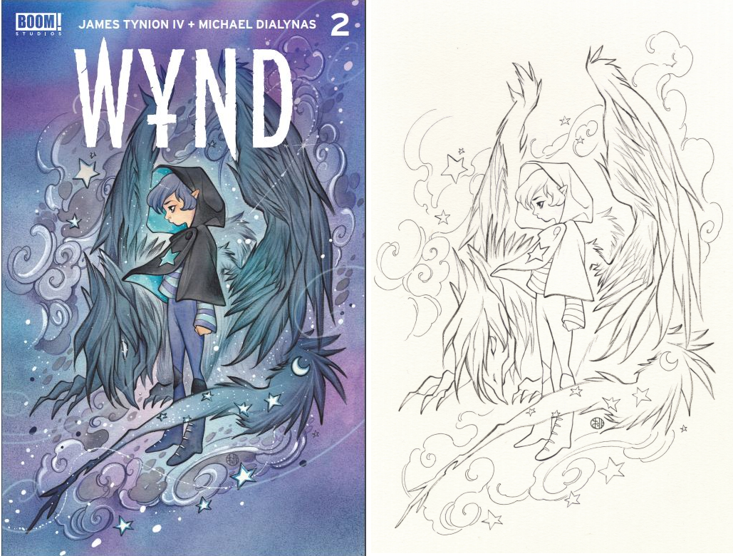 WYND #2 SSCO PEACH MOMOKO TRADE DRESS & PENCIL VIRGIN VARIANT SET 2020 comic book BOOM! STUDIOS