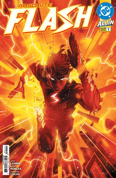 ABSOLUTE FLASH #1 CVR A NICK ROBLES 2025 DC COMICS