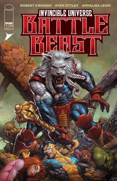 INVINCIBLE UNIVERSE BATTLE BEAST #1 CVR B FINCH 2025 Invincible IMAGE