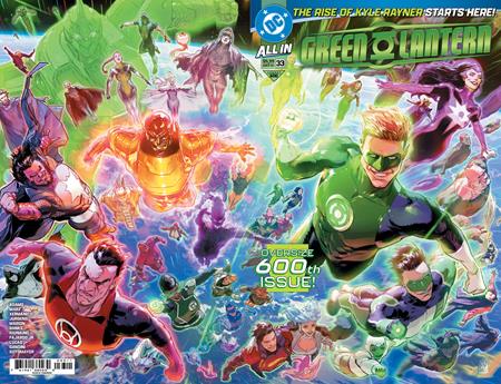 GREEN LANTERN #33 CVR A XERMANICO WRAPAROUND (#600) 2026 Green Lantern DC COMICS