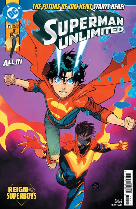 SUPERMAN UNLIMITED #11 CVR A DAN MORA 2026 Superman DC COMICS