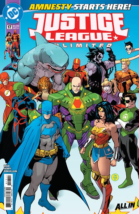 03/25/2026 JUSTICE LEAGUE UNLIMITED #17 CVR A DAN MORA DC COMICS