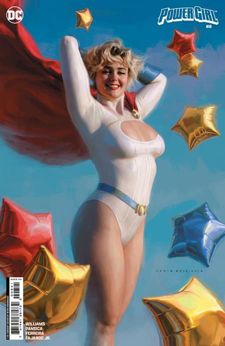 POWER GIRL #8 1:25 IRVIN RODRIGUEZ CARD STOCK VARIANT (HOUSE OF BRAINIAC) 2024 Power Girl DC COMICS