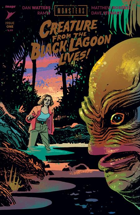04/24/2024 UNIVERSAL MONSTERS THE CREATURE FROM THE BLACK LAGOON LIVES #1 (OF 4) 1:10 DANI VARIANT
