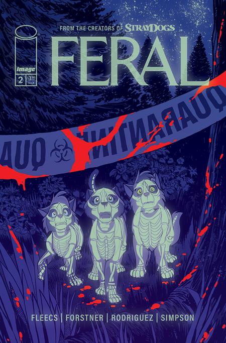 FERAL #2 GLOW IN THE DARK UNLOCK VARIANT 2024 Feral IMAGE COMICS   