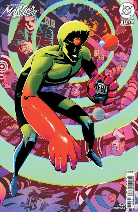 ABSOLUTE MARTIAN MANHUNTER #2 (OF 6) 1:25 RILEY ROSSMO CARD STOCK VARIANT DC COMICS
