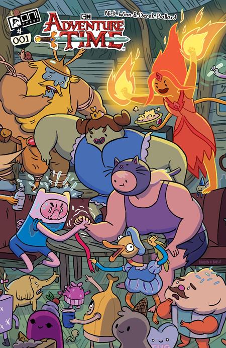 ADVENTURE TIME (2025) #1 1:10 SHELLI PAROLINE & BRADEN LAMB INFINITE INTERLOCKING VARIANT 2025 Adventure Time ONI PRESS INC.