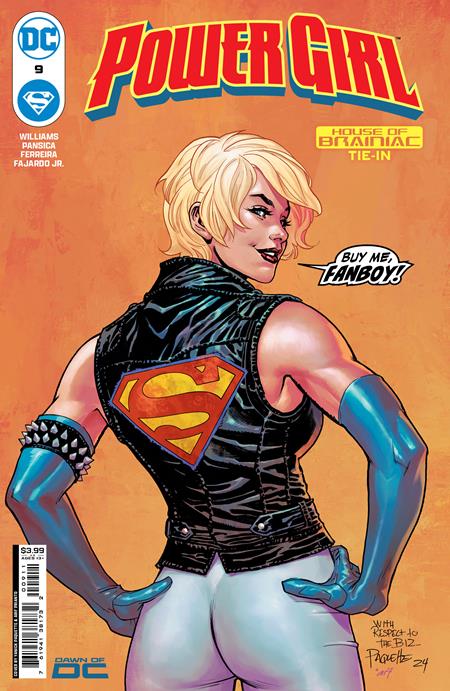 POWER GIRL #9 CVR A YANICK PAQUETTE (HOUSE OF BRAINIAC) 2024 Power Girl DC COMICS   