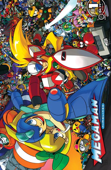 MEGAMAN TIMELINES #1 STEINBACH 1:5 VARIANT 2025 UDON ENTERTAINMENT INC