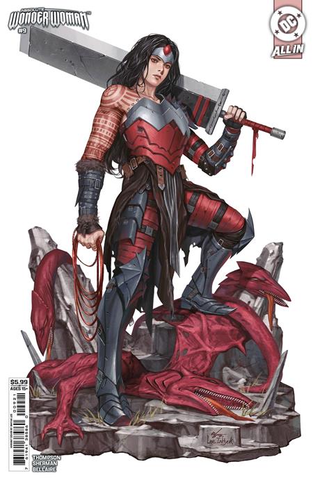 06/25/2025 ABSOLUTE WONDER WOMAN #9 CVR B INHYUK LEE CARD STOCK VARIANT DC COMICS
