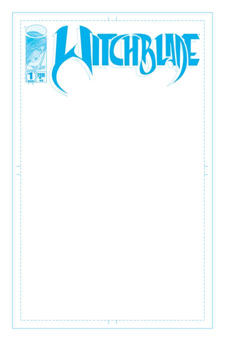 WITCHBLADE #1 FACSIMILE EDITION BLANK VARIANT (MR) 2025 IMAGE COMICS