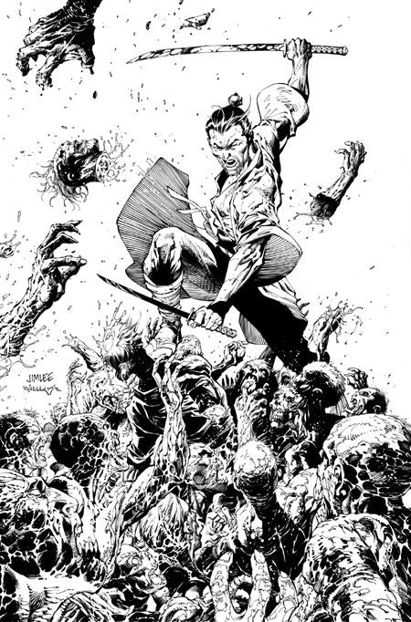 07/01/2026 DEAD SAMURAI #8 1:10 JIM LEE B&W VIRGIN VARIANT (MR)