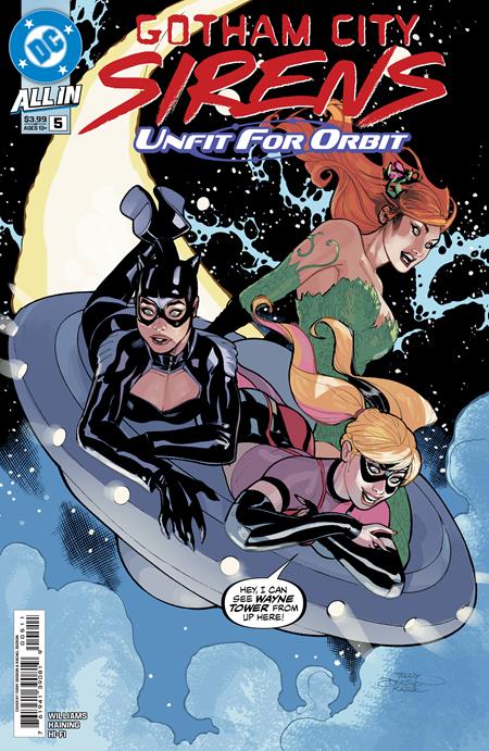 GOTHAM CITY SIRENS UNFIT FOR ORBIT #5 (OF 5) CVR A TERRY DODSON & RACHEL DODSON 2025 Gotham City Sirens DC COMICS