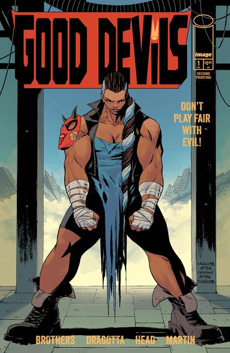 07/22/2026 GOOD DEVILS DONT PLAY FAIR WITH EVIL (ONE SHOT) 2ND PRINT CVR B NICK DRAGOTTA HOMAGE VARIANT