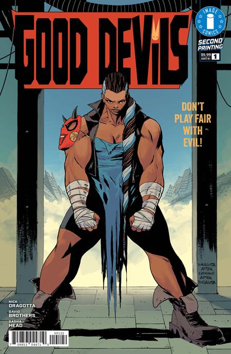 07/22/2026 GOOD DEVILS DONT PLAY FAIR WITH EVIL (ONE SHOT) 2ND PRINT  1:25 NICK DRAGOTTA ABSOLUTE TRADE DRESS HOMAGE VARIANT
