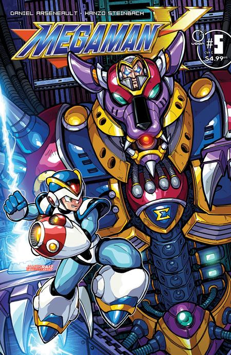 07/29/2026 MEGA MAN X #5 (OF 5) CVR C JAMES RAIZ VAR UDON ENTERTAINMENT