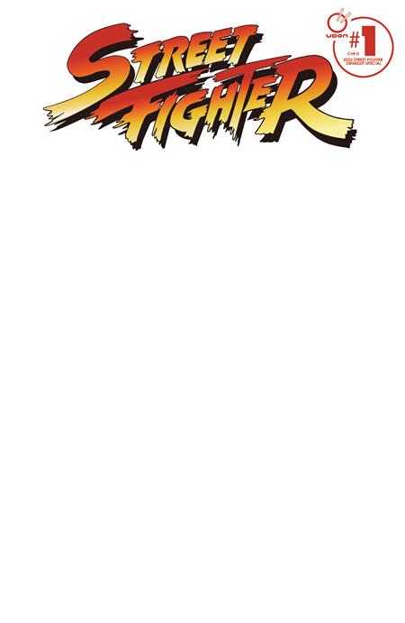 07/22/2026 2026 STREET FIGHTER SWIMSUIT SPECIAL #1 (ONE SHOT) CVR D BLANK SKETCH VAR UDON ENTERTAINMENT